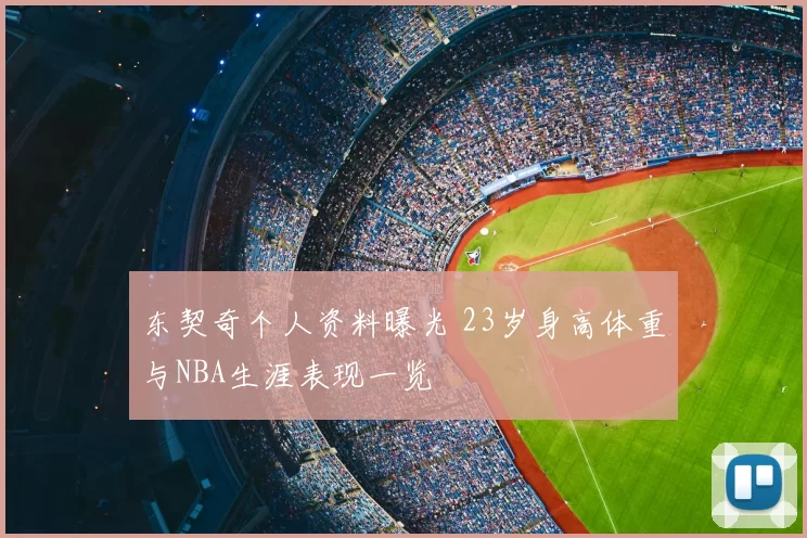 东契奇个人资料曝光 23岁身高体重与NBA生涯表现一览