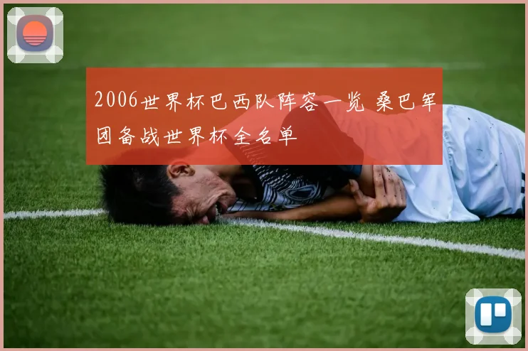 2006世界杯巴西队阵容一览 桑巴军团备战世界杯全名单
